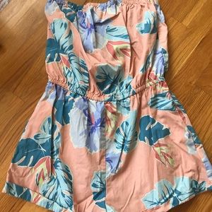 KIMCHI BLUE strapless romper/jumper